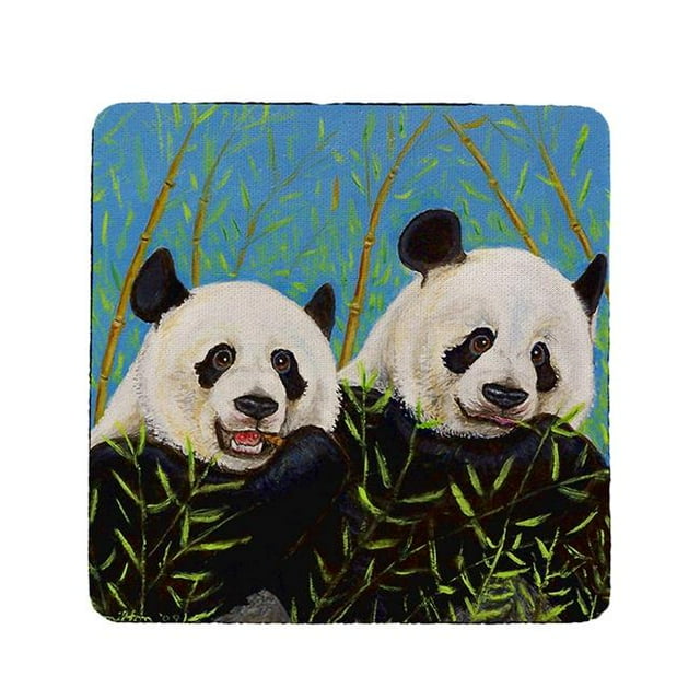 Betsy Drake CT927 Sous-Verre Pandas - Lot de 4