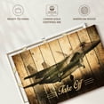 thumbnail image 6 of Elephant Stock Rustic Military Jet Wall Art - Military Canvas Canvas - 24" x 16", 6 of 8