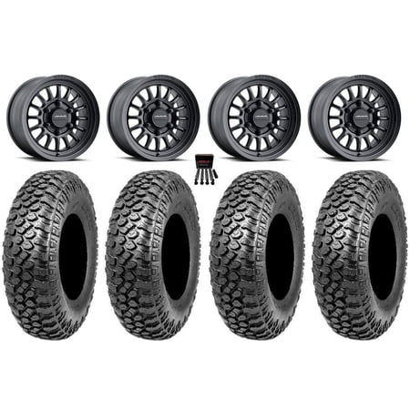 Method 411 15 Wheel Black 32 RAZR XT Tires Can-Am Maverick R Method 411 15 Wheel Black 32 RAZR XT Tires Can-Am Maverick R