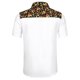 thumbnail image 3 of Camisa de hombre estilo CHIC INSPIRAR con estampado floral, de manga corta, con botones, tipo hawaiana, con bolsillo, 42 blanco y negro, 3 of 7