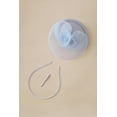 thumbnail image 3 of Fascinators Hats for Women - Tea Party Hat with Pillbox and Mesh Design for Bridal Wedding, 3 of 14