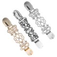 thumbnail image 3 of Here's a polished and engaging product description for your **3 Pcs Cardigan Collar Clip Set**:\n\n \n\n### 🌸 3 Piece Cardigan Collar Clip Set for Women, 3 of 3