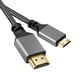 thumbnail image 4 of Cable de extensión macho a macho V1.4 Compatible con HDMI a trenza de nailon Compatible con HDMI, 4 of 8