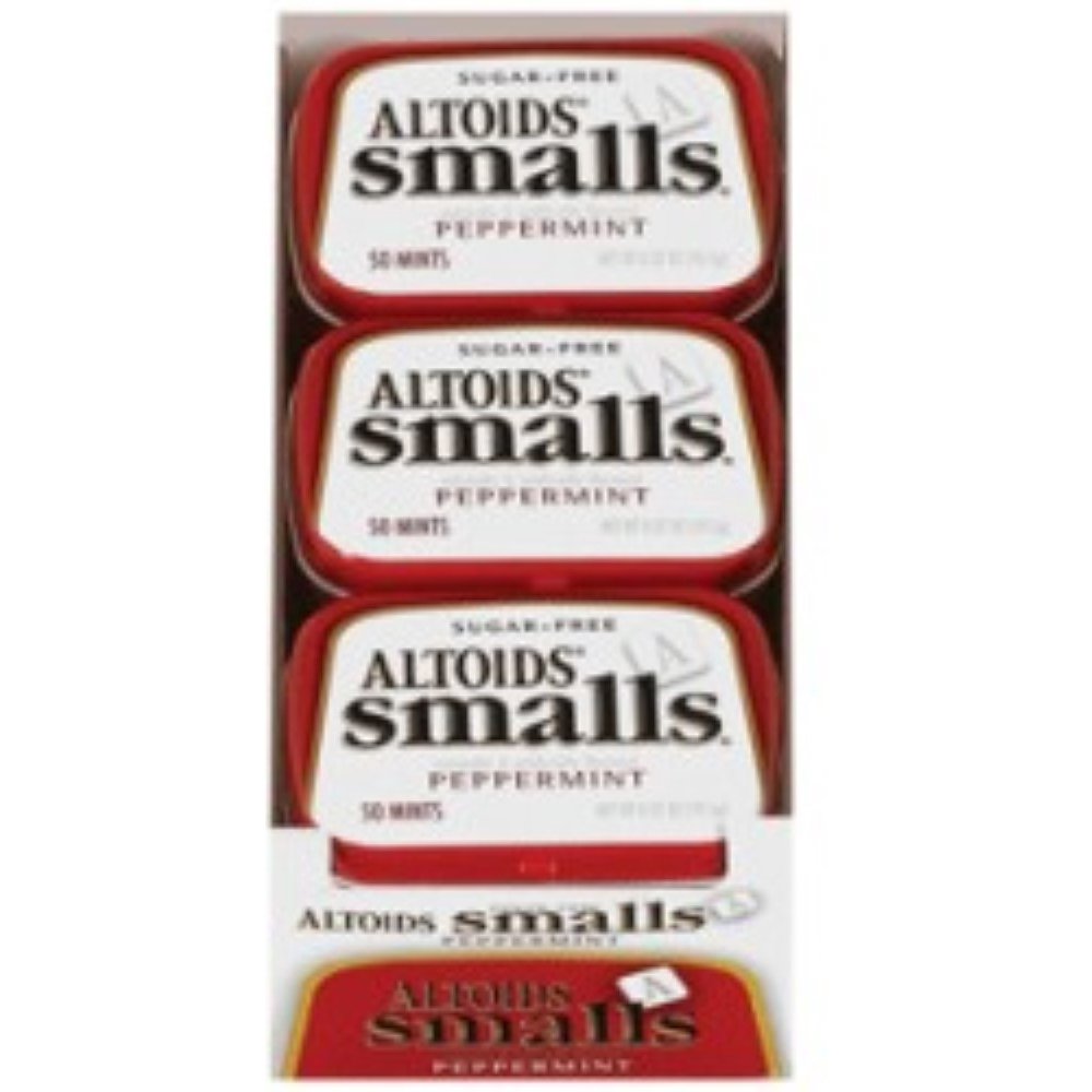 Altoids Smalls Sugar Free Peppermint Mints 9 packs (0.37 oz per pack