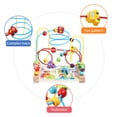 thumbnail image 2 of Juguete de madera con forma de laberinto de cuentas AISHUN para niños pequeños y niñas, 2 of 6