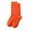 Orange, variant on BYHONG Socks for Women Women Casual Home Socks Warm Wool Socks Solid Color Mid Calf Socks Running Socks Womens Blue One Size