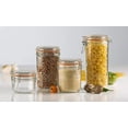 thumbnail image 4 of Contenedor Hermético De Vidrio 1000 ML Borgonovo Normal, 4 of 5