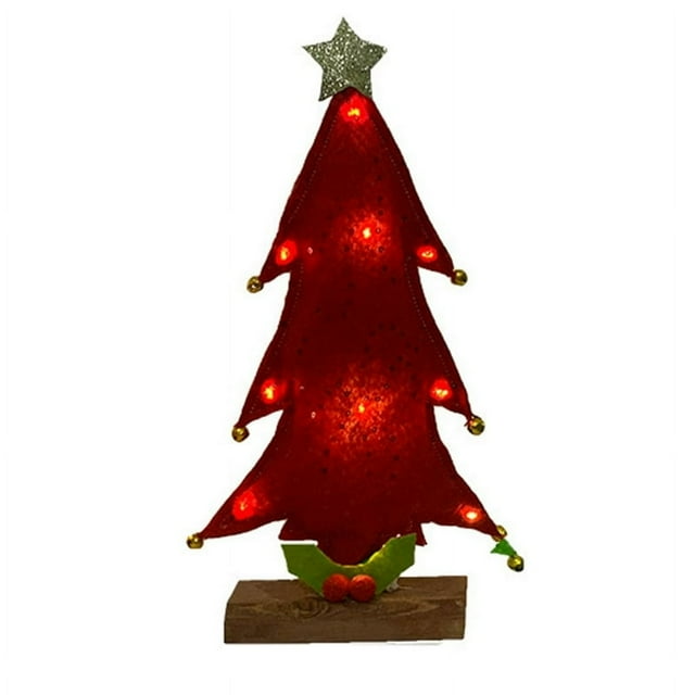 New Christmas Tree Decorations Home Craft Decorations Table Ornaments Christmas Tree Lights Mini LED Little Christmas Tree