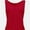 Red, variant on Women's Summer V Neck Tank Top Basic Sleeveless Casual Fit Shirts