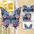 thumbnail image 3 of wnpxqnt Butterfly DiamondPainting Hanging List 5D DIY Handmade Acrylic Home Dection ∨ V8M1, 3 of 8