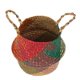 thumbnail image 5 of Cesta de almacenamiento para colgar tejida de hierba plegable, maceta para plantas de jardín (L Tmvgtek Para estrenar, 5 of 8