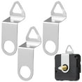 thumbnail image 5 of KAKOWELY Clock Replacement Parts Silver Hook Shape 4Pcs 2.4X0.8X0.8In, 5 of 8
