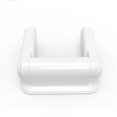 thumbnail image 1 of Toilet Paper Holder with Spring Loaded Mechanism, Space-Efficient Design Modern White for Bathroom, Easy Installation Using Suction Cups (2PCS), 1 of 4