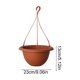 thumbnail image 3 of Hanging Planter Basket Suspended Pot For Green And Flowers Aerial Cultivation Home Decor And Includes Hanging Chain, 3 of 6
