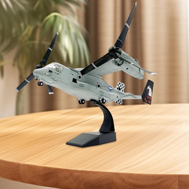 Modelo de helicóptero 1/72 Pantalla de helicópteros, colección, Aeronave de decoración de escritorio de aleación de regalos de cumpleaños Modelo para