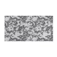 thumbnail image 2 of Haosy Gray Black Camouflage Bathroom Rugs Non Slip Absorbent Soft Plush Quick Dry Bath Mat, 39"x20", 2 of 8