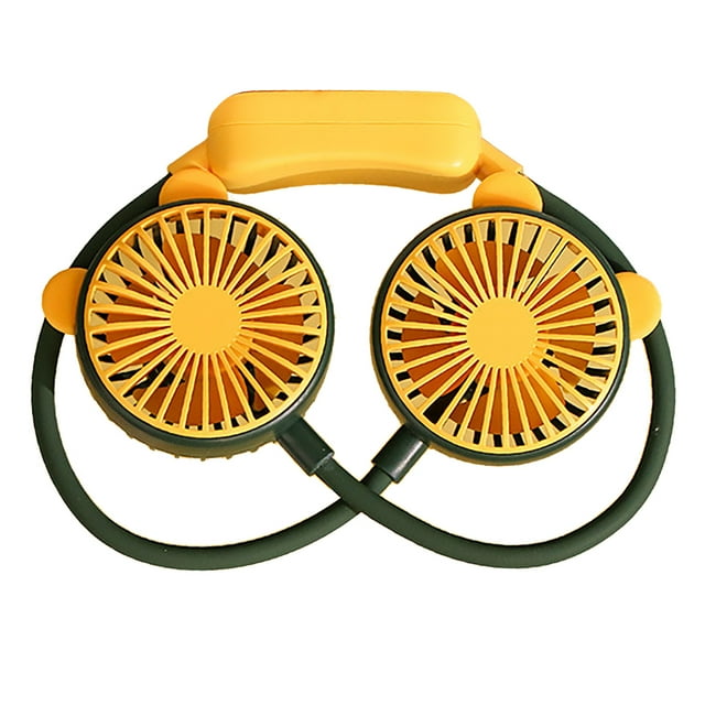 Ventilador de cuello portátil Jadeshay mini ventilador colgante ABS recargable USB