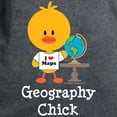thumbnail image 3 of CafePress - Geography Chick Women's Dark T Shirt - Women's Traditional Fit Dark T-Shirt, 3 of 4