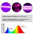 thumbnail image 3 of 24 LED Grow Light Bars Indoor Hydroponics Plantes Fleurs Poussent Lampes Sangles 24 LED Grow Light Bars Indoor Hydroponics Plantes Fleurs Poussent Lampes, 3 of 16