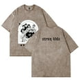 thumbnail image 5 of Stray Kids Merch Cotton Vintage Wash Tee Shirt Crewneck Short Sleeved Graphic t Shirts Style7, 5 of 8