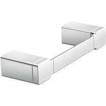 Moen YB8886BN 90 Degree Rectangular Mini Towel Bar Towel Ring in Brushed Nickel