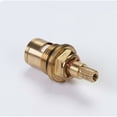 thumbnail image 4 of 1/2 Ceramic Faucet Replacement Cartridge Hot and Cold Ceramic Disc Faucet Head for Kitchen Shower Room Brass Water Replacement Valves (Hot and Cold), 4 of 5