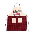 thumbnail image 1 of 1Pc Christmas Decoration Apron Cloth Color Printing Decoration Props Apron, 1 of 6