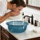 thumbnail image 5 of Highly Transparent Plastic Basin Thickened Household Washbasin Students Dormitory Washbasin Kitchen Washbasin Laundry Basin, 5 of 6