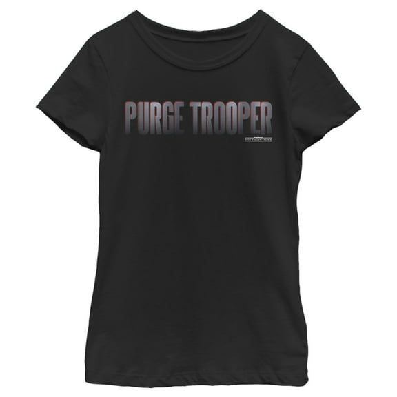 Girl's Star Wars Jedi: Fallen Order Purge Trooper Graphic Tee Black Small