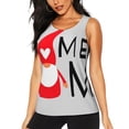 thumbnail image 2 of Picia Gnome Home With A Cute Gnome Pattern Women's Workout Tank Top,Breathable Activewear,Slim Fit Athletic Top,Versatile Workout Moisture-wicking top-XX-Large, 2 of 9