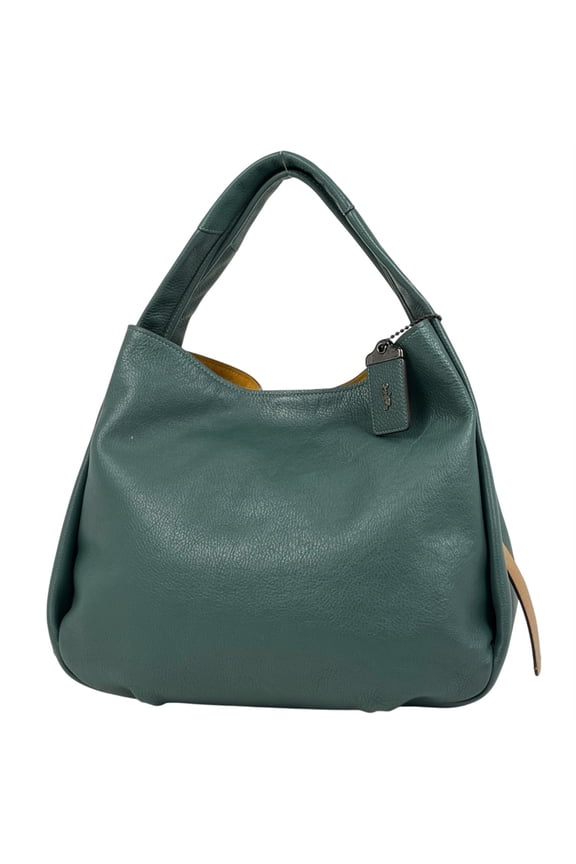 Pre-Owned Coach Bandit Hobo Tote Bag, 2-Way Handbag/Pouch, Leather, Green, 86760,... (Fair)