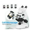 thumbnail image 2 of 6000-15000X Biological Zoom HD Microscope Digital LED Lab Compound Microscope With Wide-Field 10X And 50X Eyepieces For Lab ,Wide and Clear Vision, 2 of 7