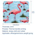 thumbnail image 5 of Flamingo Rainforest Mouse Pad for Wireless Mouse Home Office Desk Laptop with Rubber Base, 5 of 7