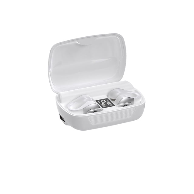 Auriculares Bluetooth Inalámbricos Auriculares Bluetooth Inalámbricos Clip de Oído Deportivo de 2000 Mah Bluetooth de Gran Capacidad 5.3 120H Vida de la Batería Balance de Frecuencia Acústica Holográf