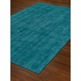 thumbnail image 3 of Addison Garrett Solid Peacock Area Rug, 3 of 3