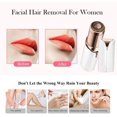 thumbnail image 5 of Facial Hair Removal for Women - Painless Hair Remover, Waterproof Shaver Razor Hair Remover with LED Light for Face Bikini Upper Mustache Lip Chin-White, 5 of 5
