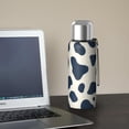 thumbnail image 5 of 20 Oz Cow Pattern Coffee Tumbler Double Wall Insulated Stainless Steel Water Bottle | Metal Reusable Thermoses Flask with Cup Cap | Leak & Sweat Proof with Anti-Dust Lid, 5 of 7