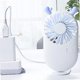 thumbnail image 3 of (ciervo azul) Mini Ventilateur De Poche Pour Enfants, Sche-cheveux 3 Vitesses, Alimentation Usb, Petit Ventilateur Personnel Paresseux, 3 of 5