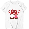 thumbnail image 1 of Blusas de Manga Corta para las Mujeres Divertida Impresión Cuello Redondo Camiseta Vintage, Blusas de Primavera para las Mujeres, 1 of 8