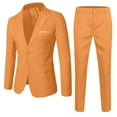 thumbnail image 3 of Zecgelong Boys Suits Solid 3 Piece Set with Blazer Jacket Dressing Pants Vest Sets for Kids Wedding Prom Outfit Size 13-14 Years, 3 of 3