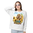 thumbnail image 2 of Cocker Spaniel Hello Summer Sunshine Sunflowers Spring Retro Vintage Sweatshirt Unisex Merch Cockers Dog Lover Gifts - 00008, 2 of 6