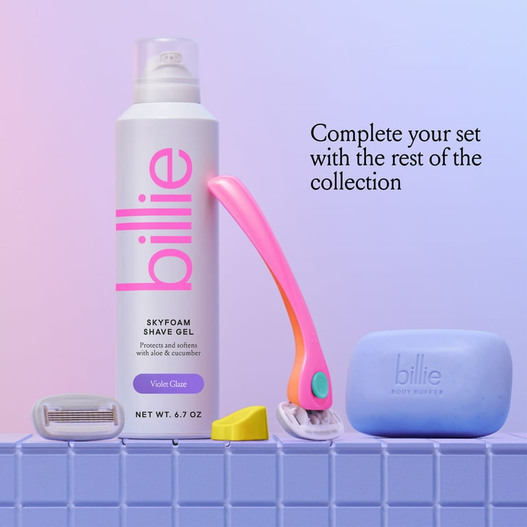 Billie Women's Razor Kit with Handle 2 Refills Magnetic Holder