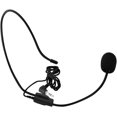 thumbnail image 4 of Micrófono con cable montado en la cabeza, 3,5 mm, con conector para micrófono de condensador para altavoz con amplificador de voz, 4 of 4