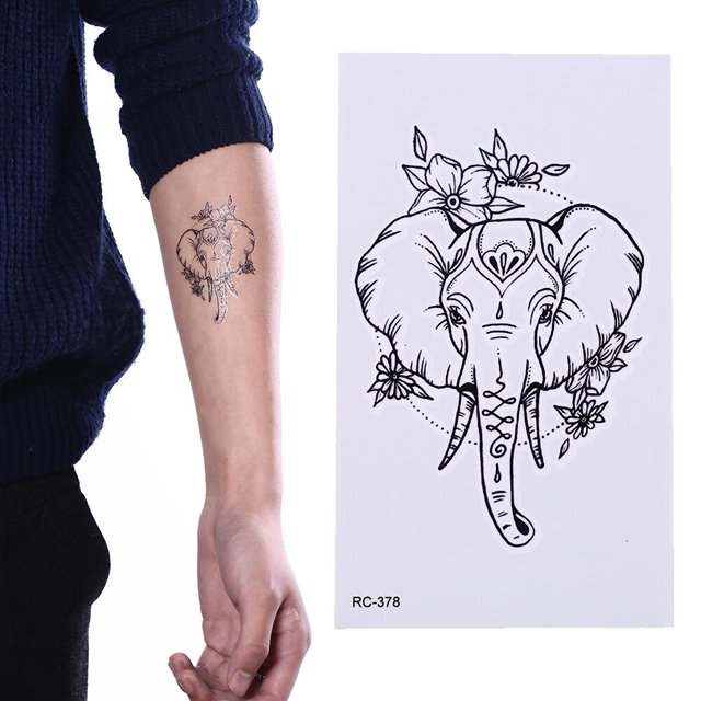 1 hoja de nuevo diseño de tatuaje de chica Geisha japonesa, pegatina de tatuaje de estilo veraniego, manga de brazo de cuerpo Sexy, tatuaje impermeable falso para mujer Gao Jinjia LED