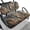 Camo American Flag Bear, variant on Jeiento Golf Seat Covers for Cart Stretchable Golf Cart Seat Blanket Cushion Easy to Install Fits All EZGO Club Car and More Golf Carts, American Flag Eagle Design