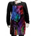 thumbnail image 1 of Colorful Kids Apron, Rainbow Colored Rock Formation Theme Natural Beauties Composition Pastoral Photo, Boys Girls Apron Bib with Adjustable Ties for Cooking Baking Painting, Multicolor, by Ambesonne, 1 of 2