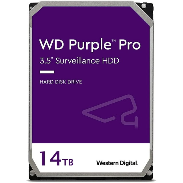 Disco Duro 14TB Western Digital Videovigilancia WD141PURP Western Digital WD141PURP
