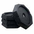 thumbnail image 1 of SnapPad Jack Pad HI12BSP4 HiWay Bus; Rubber; Fits 11-1/2 Inch Round Jack Foot; Black; 13-3/4 Inch Diameter; Set Of 4, 1 of 5