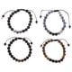 thumbnail image 1 of 4 pulseras trenzadas unisex exquisitas para hombres y mujeres (colores surtidos), 1 of 7