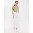 thumbnail image 3 of Off-Shoulder Ruched Bodycon Top, 3 of 5